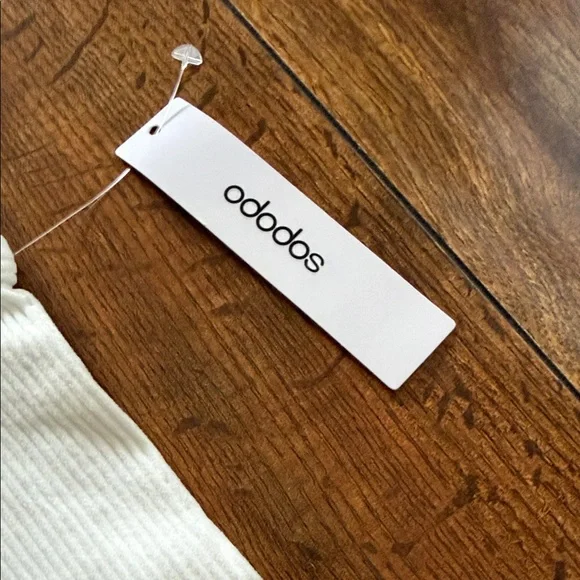 White Ribbed Tank - Picture 4 of 4